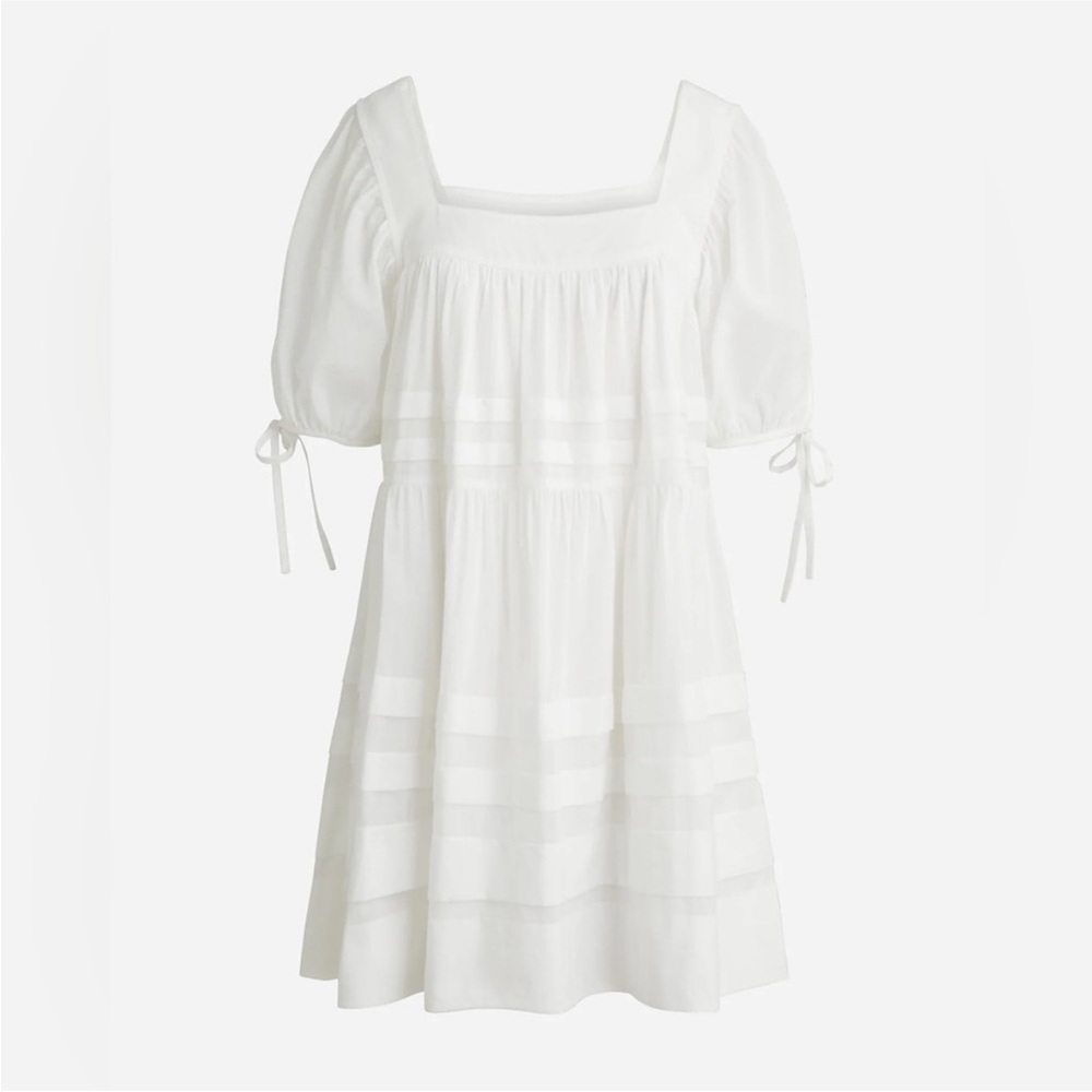 J. Crew Calliste Mini Dress in Cotton Voile - Picture 2 of 10